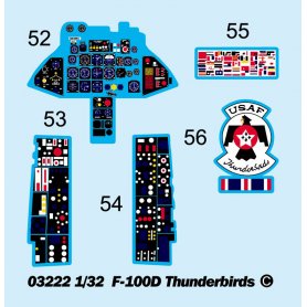 Trumpeter 1:35 F-100D Thunderbirds
