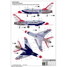 Trumpeter 1:35 F-100D Thunderbirds