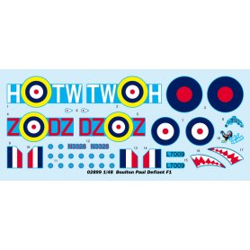 Trumpeter 1:48 Boulton Paul Defiant F1