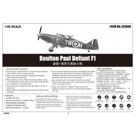 Trumpeter 1:48 Boulton Paul Defiant F1