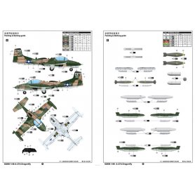 Trumpeter 1:48 US A-37A Dragonfly Light Ground-Attack Aircraft