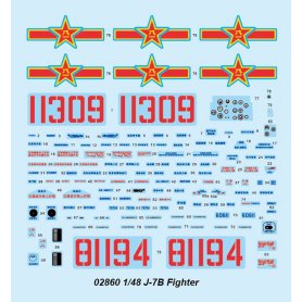 Trumpeter 1:48 J-7B Fighter