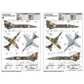 Trumpeter 1:48 Russian MIG-23MLD Flogger-K 