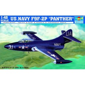 TRUMPETER 02833 F9F-2P PANTHER 1/48