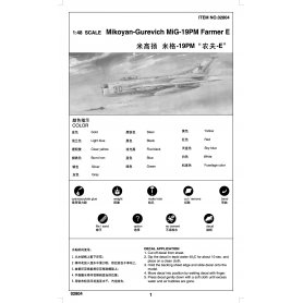 Trumpeter 1:48 Mikoyan-Gurevich MiG-19M Farmer E 