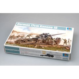 Trumpeter 1:35 German 17cm Kanone 18 Heavy Gun 