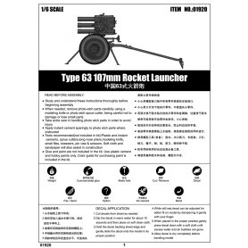 Trumpeter 1:6 Type 63 107mm Rocket Launcher 01920