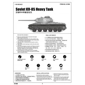 Trumpeter 1:35 Soviet KV-85 Heavy Tank