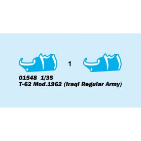 Trumpeter 1:35 T-62 Mod.1962 (Iraqi Regular Army) 
