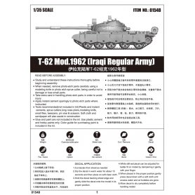 Trumpeter 1:35 T-62 Mod.1962 (Iraqi Regular Army) 