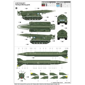 Trumpeter 1:35 Ex-Soviet 2P19 Launcher w/R-17 Missile(SS-1C SCUD B)of 8K14 Missile System