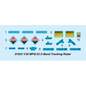 Trumpeter 1:35 MPQ-53 C-Band Tracking Radar 