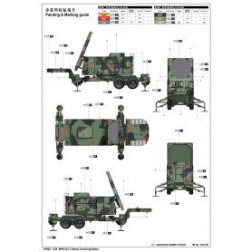 Trumpeter 1:35 MPQ-53 C-Band Tracking Radar 