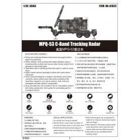 Trumpeter 1:35 MPQ-53 C-Band Tracking Radar 
