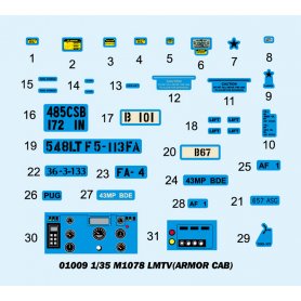 Trumpeter 01009 M1078 Lmtv Armor C.