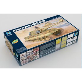 Trumpeter 1:16 German Kingtiger 2 in 1(Henschel Turret & Porsche Turret)