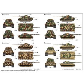 Trumpeter 1:16 German Kingtiger 2 in 1(Henschel Turret & Porsche Turret)