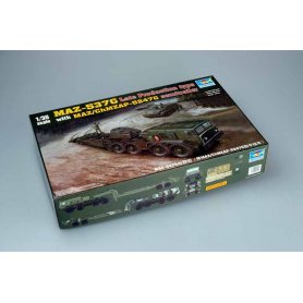 Trumpeter 1:35 MAZ-537G Late Production type with MAZ/ChMZAP-5247G semitraiier 