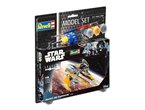 Revell 1:58 STAR WARS Anakins Jedi Starfighter - MODEL SET - z farbami