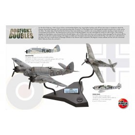 Airfix 1:72 Bristol Beaufighter Mk.X Focke-Wulf Fw190 - 8 Dogfight Doubles Gift Set