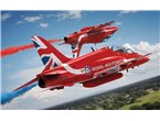 Airfix 1:72 RAF Red Arrows Hawk 2015 - STARTER SET - z farbami