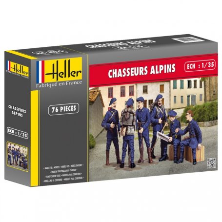 Heller 81223 Chasseurs Alpins 1/35