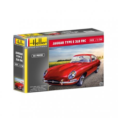 Heller 80709 Jaguar type E 3L8 1:24