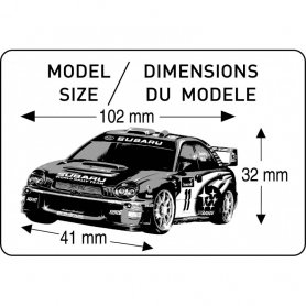 Heller 1:43 Subaru Impreza WRC '02