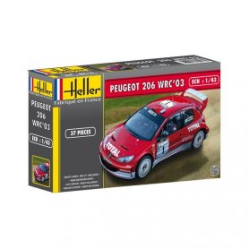 HELLER 80113 206 WRC 03 1/43 S-30