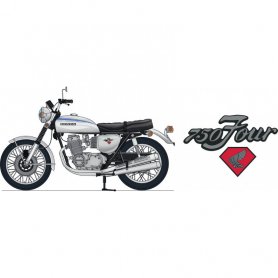 Heller 52913 Motocykl Honda CB750Four-Zestaw