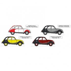 Heller 50766 Citroen 2CV Charleston 1/24