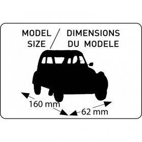 Heller 1:24 CITROEN 2 CV