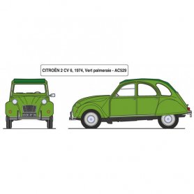 Heller 1:24 CITROEN 2 CV