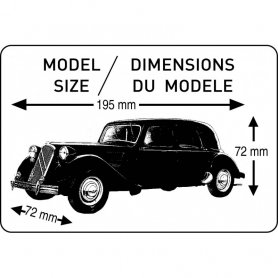 Heller 1:24 CITROEN 15 CV