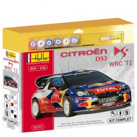 Heller 1:24 Citroen DS3 WRC 12 | w/paints |