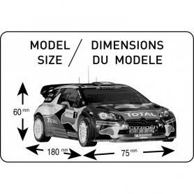 Heller 1:24 CITROEN DS3 WRC 12