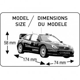 Heller 50754 Ksara Wrc '05 1/24