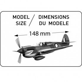 Heller 1:72 P-40E KITTYHAWK