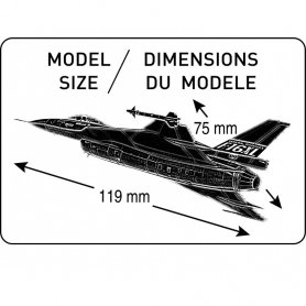 Heller 1:144 F-16 FIGHTING FALCON