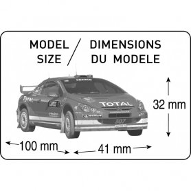 Heller 1:43 Peugeot 307 WRC