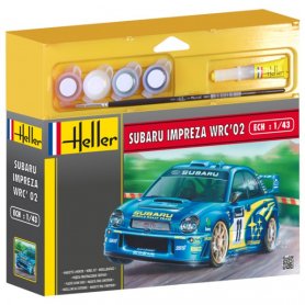 Heller 1:43 Subaru Impreza WRC 02 | Zestaw z farbkami |