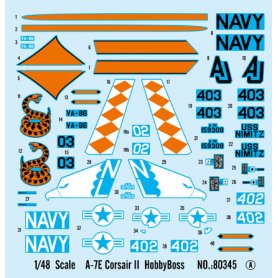 Hobby Boss 1:48 A-7E Corsair II