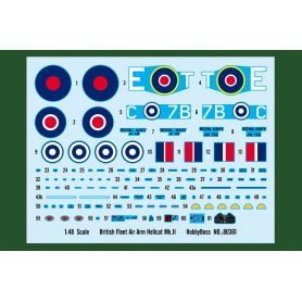Hobby Boss 1:48 British Fleet Air Arm Hellcat Mk.II 