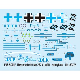 Hobby Boss 1:48 Messerschmitt Me 262 A-1a/U4