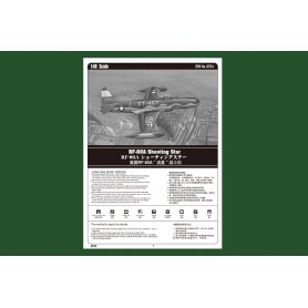 HOBBY BOSS 81724 1/48 RF-80A Shooting Star fighter