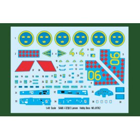 Hobby Boss 1:48 SAAB J-32B/E Lansen