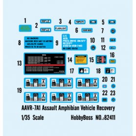 Hobby Boss 1:35 AAVR-7A1 Assault Amphibian Vehicle Recovery