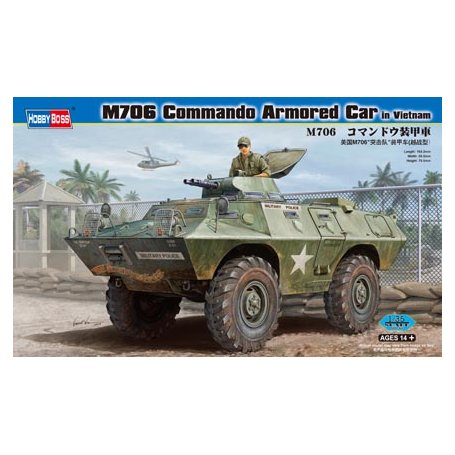 HOBBY BOSS 82418 1/35 M706 Commando Armored Car in