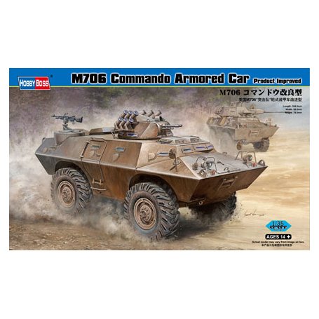 HOBBY BOSS 82419 1/35 M706 Commando Armored Car Pr