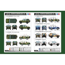 Hobby Boss 1:35 BJ2022JC YONGSHI SUV 0.5t